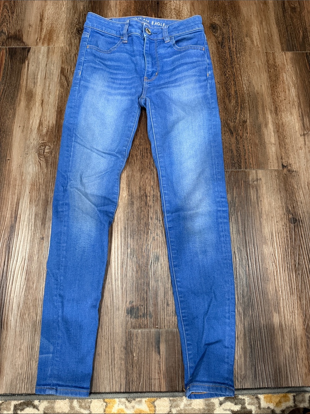 American Eagle Outfitters Bright Blue Women's Skinny Jeans